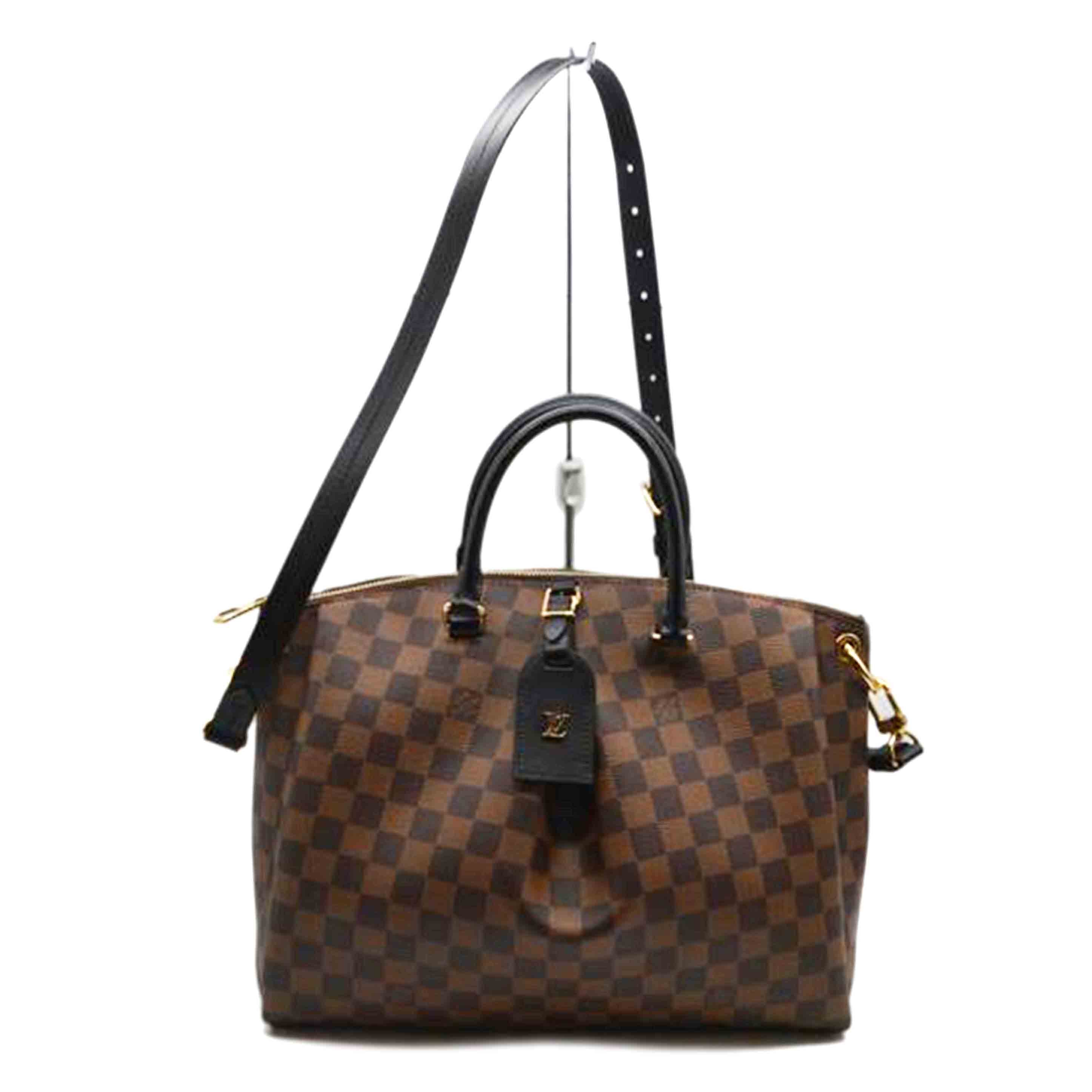 LV ルイヴィトン/オデオン・トートMM/ダミエ/エヌベ/ノワール/N45283//RFI****/Aランク/89