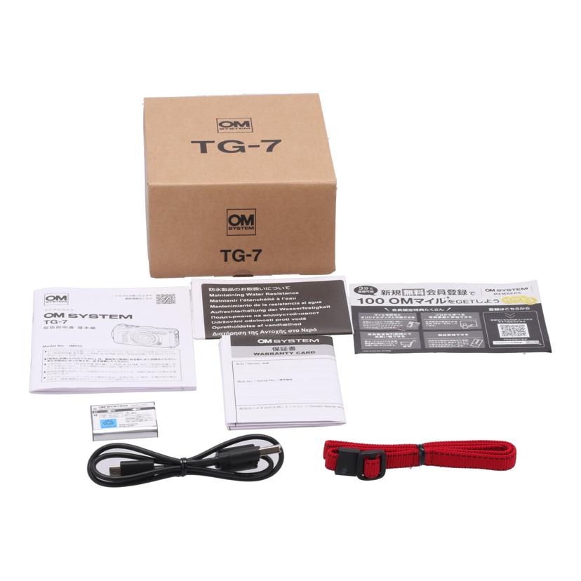 OM SYSTEM OMデジタルソリューションズ /デジタルカメラ(タフネス)/Tough TG-7//BJPA55016/ABランク/71