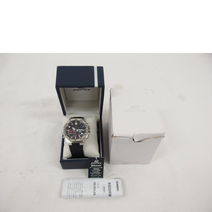 CASIO カシオ/エディフィス/スマートフォンリンク/クォーツ/ECB-10YP-1AJF //196********/ABランク/04