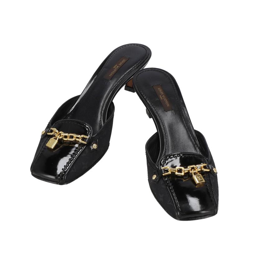 LOUIS VUITTON ルイヴィトン/パドロックチェーンミュール/サイズ:37//SAランク/91