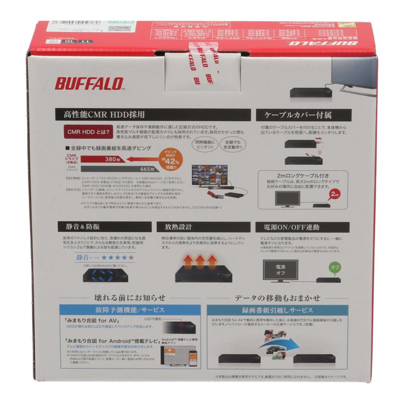 BUFFALO バッファロー /外付けHDD 6TB/HDV-CCD6U3BA//10699141100532/Sランク/84