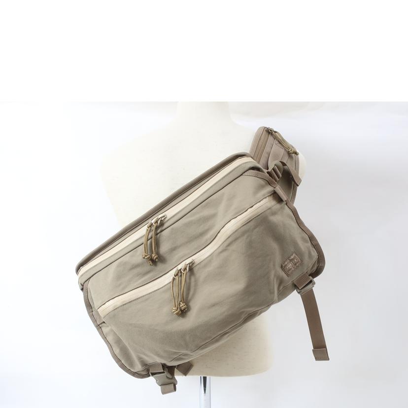 PORTER ポーター/クランカーズ ウエストバッグ ボディバッグ ベージュ//Aランク/65