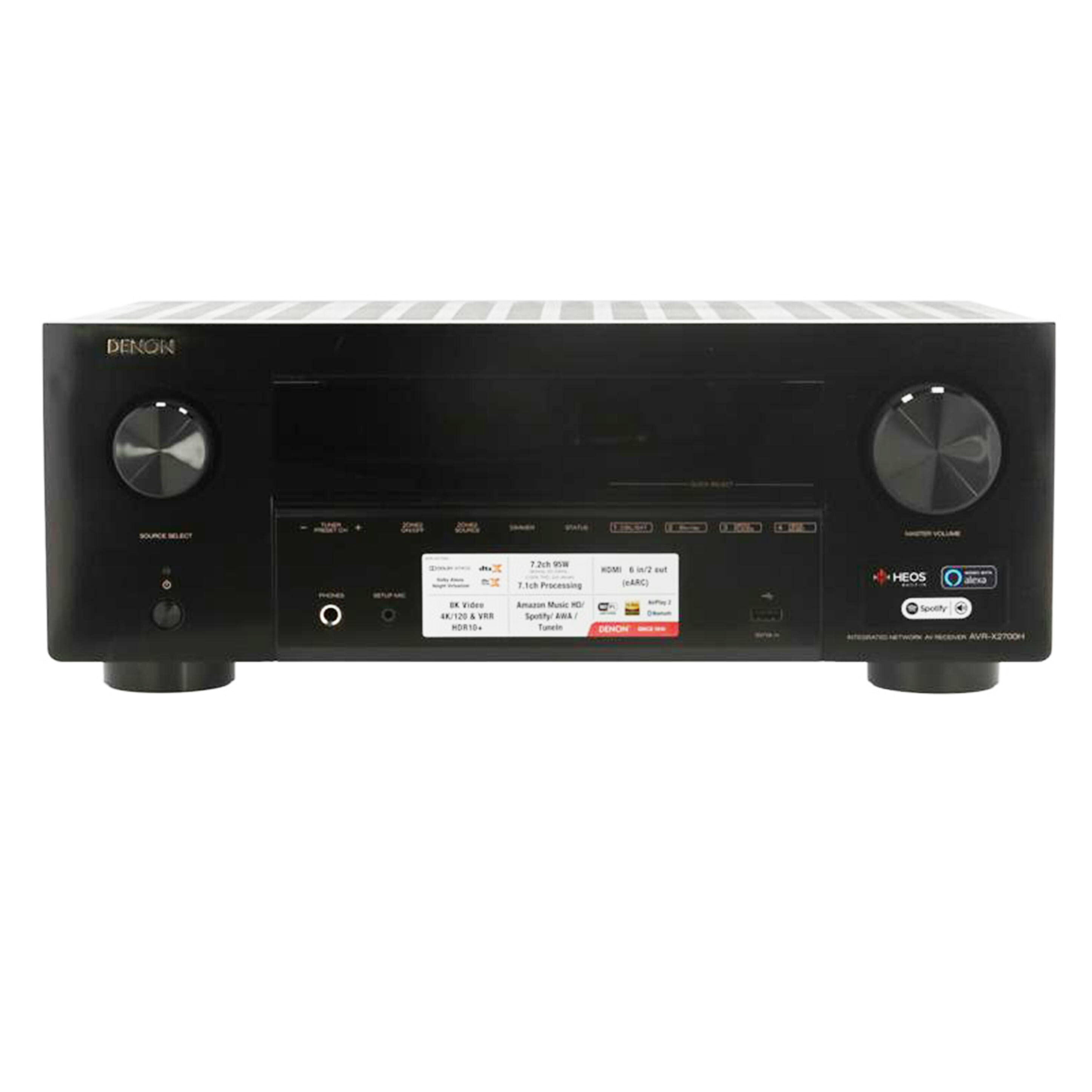 DENON デノン/AVアンプ/AVR-X2700H//DBBY07217352/Bランク/09