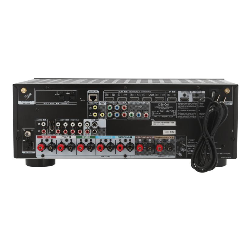 DENON デノン/AVアンプ/AVR-X2700H//DBBY07217352/Bランク/09