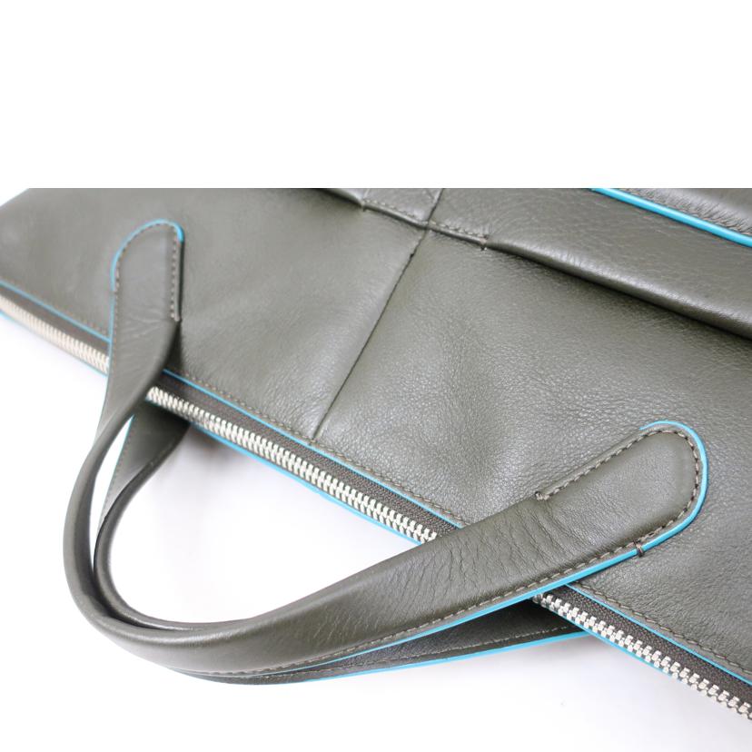 ecco エコー/レザー 2WAY ショルダーバック トートバッグ ダークカーキ//ABランク/65