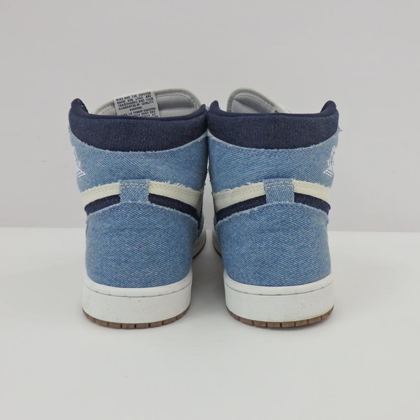 NIKE ナイキ/AIR JORDAN 1 RETRO HIGT OG DENIM/FQ2947-100//Bランク/77