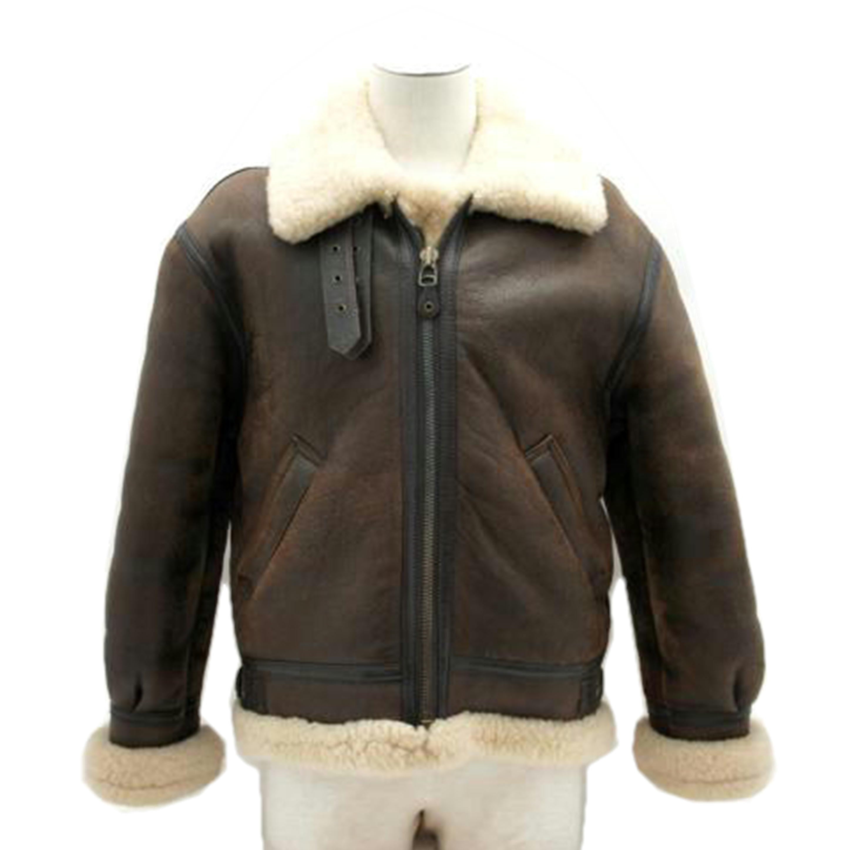 B-3 ムートンフライトジャケット/シープレザー/33H5595//サイズ S/Cランク/05