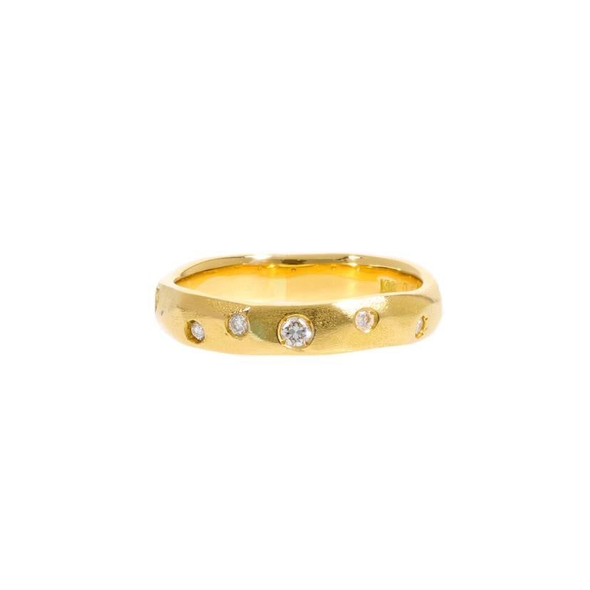 / K18ダイヤリング0.13ct//Aランク/76