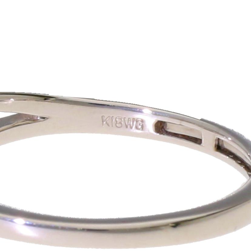 / K18WGダイヤリング0.05ct//Aランク/09