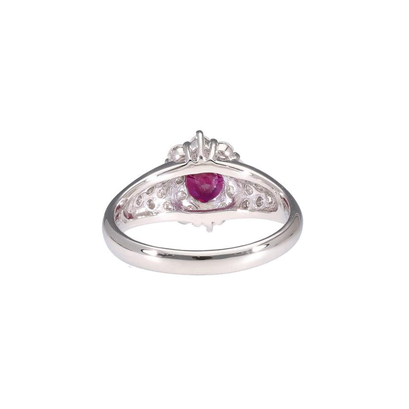 / PT850ルビーダイヤリング1.25/D0.57ct//Aランク/19