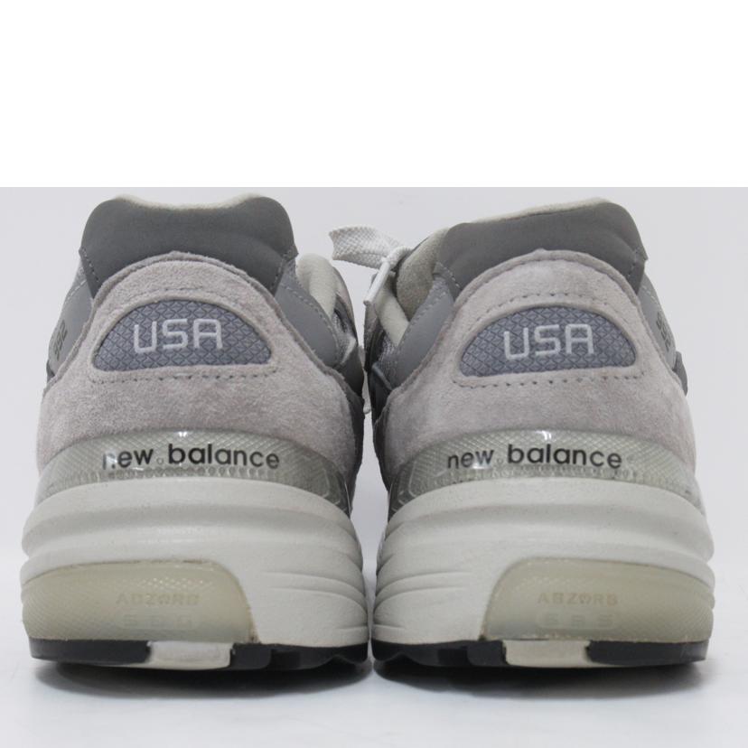newbalance/スニーカー/NewBalance・M992GR"gray"/M992GR//Aランク/63