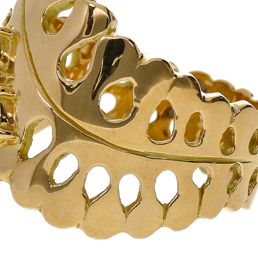 /◎池田啓子 K18サファイアダイヤリングD0.07ct//Aランク/59