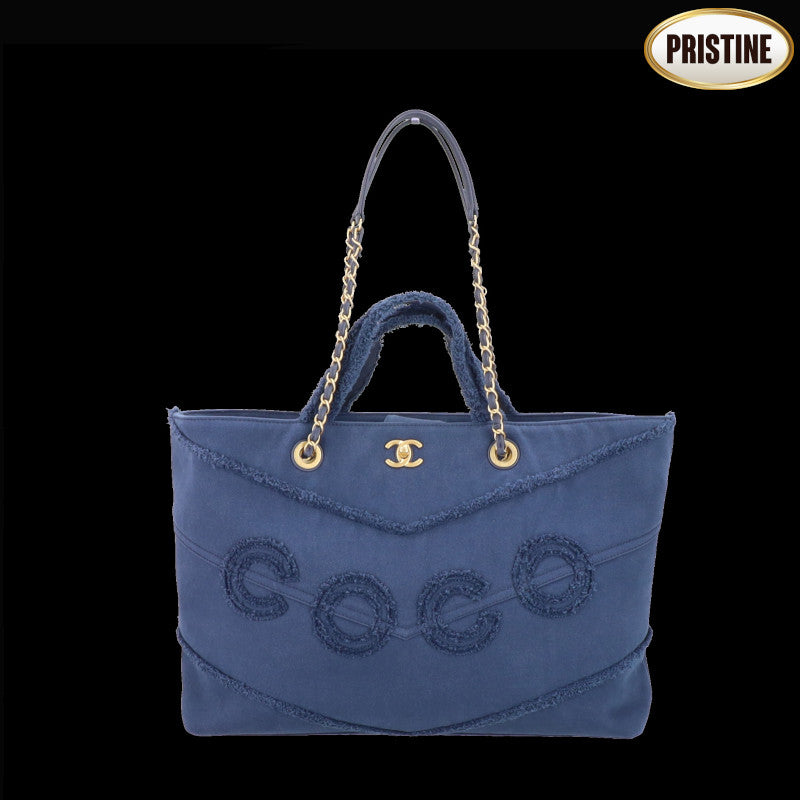 CHANEL シャネル/COCOデニムキャンバス/チェーントート//295*****/SAランク/24