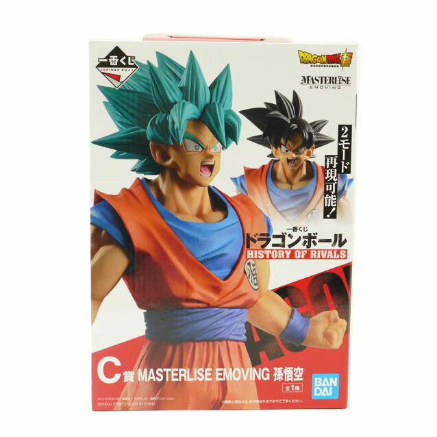 BANDAI バンダイ/MASTERLISE EMOVING 孫悟空 C賞 フィギュア/一番くじ ドラゴンボール HISTORY OF RIVALS//Sランク/69