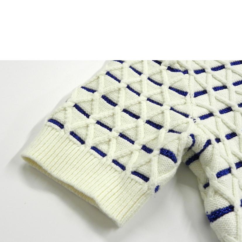 Kate Spade ケイトスペード/Kate Spade/サマーニット/アイボリー×ブルー//Aランク/81