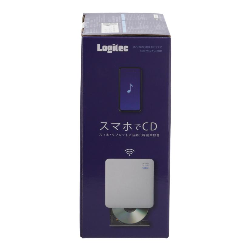 Logitec ロジテック/5GHzW-FiCD録音ドライブ/LDR-PS5GWU3RWH//24G351900463B/Sランク/71