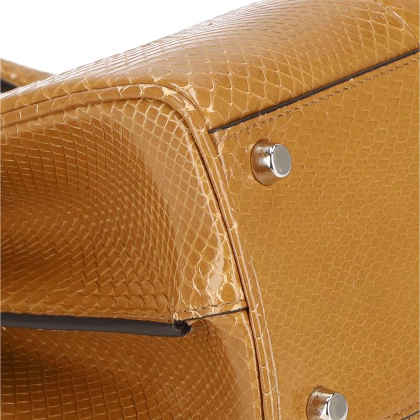 GUCCI グッチ/ズゥミパイソンスモールトップハンドルバッグ/569712//585***/Aランク/09