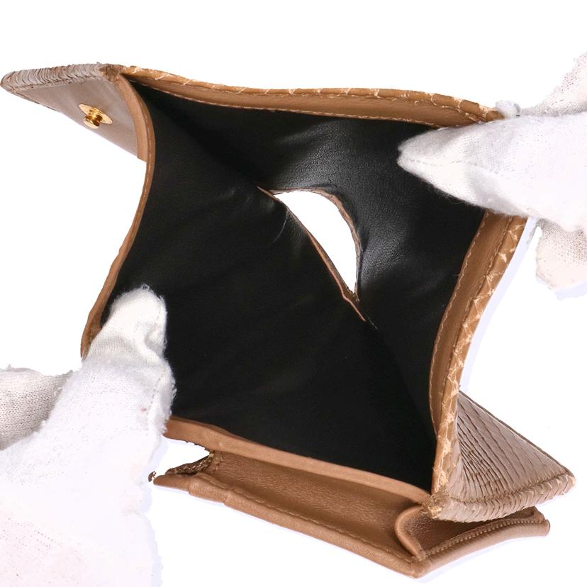 GUCCI グッチ/ズゥミパイソンチェーンウォレット/570660//525***/Aランク/09