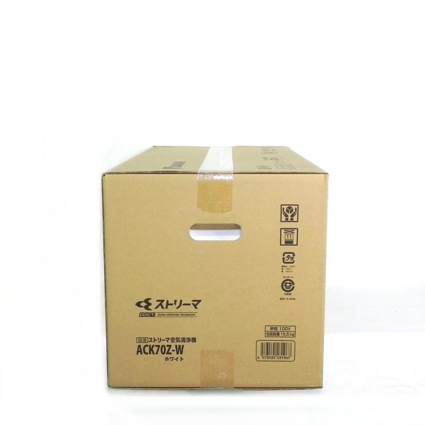 DAIKIN ダイキン/加湿ストリーマ空気清浄機/ACK70Z-W//SAランク/81