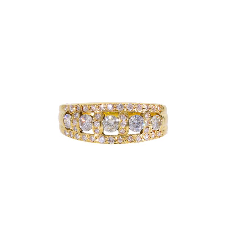 / K18ダイヤリング0.80ct//Aランク/92