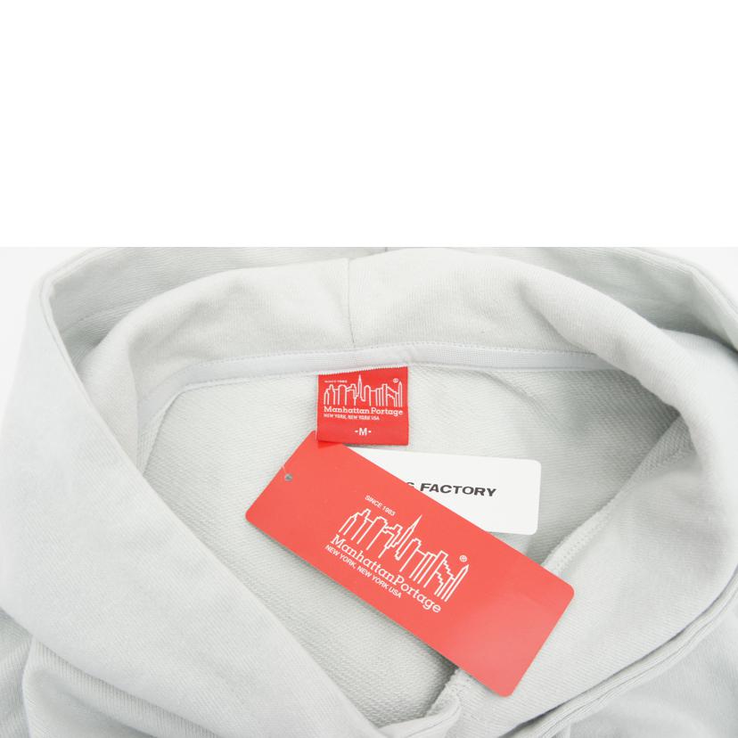 ManhattanPortage マンハッタンポーテージ/別注 フードロゴ刺繍 スウェットパーカー/23FWMP-IN42-JF//Sランク/05
