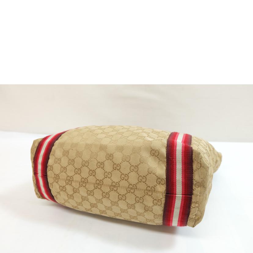 GUCCI グッチ/シェリーラインGGキャンバストート/189669//467***/BCランク/71