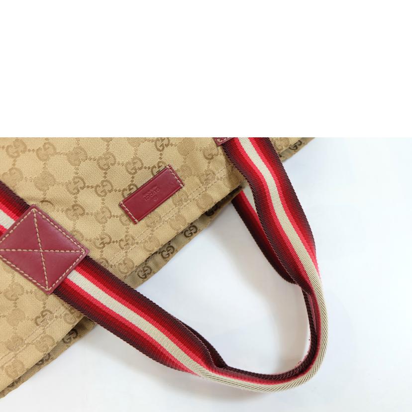 GUCCI グッチ/シェリーラインGGキャンバストート/189669//467***/BCランク/71