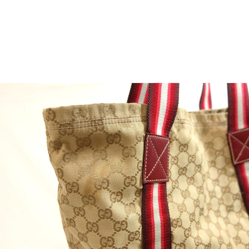 GUCCI グッチ/シェリーラインGGキャンバストート/189669//467***/BCランク/71