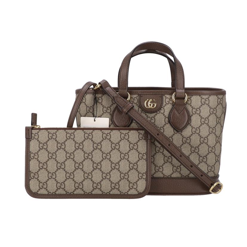 GUCCI グッチ/GGスプリーム/オフディア2WAYトートバッグ/811716//493***/SAランク/91