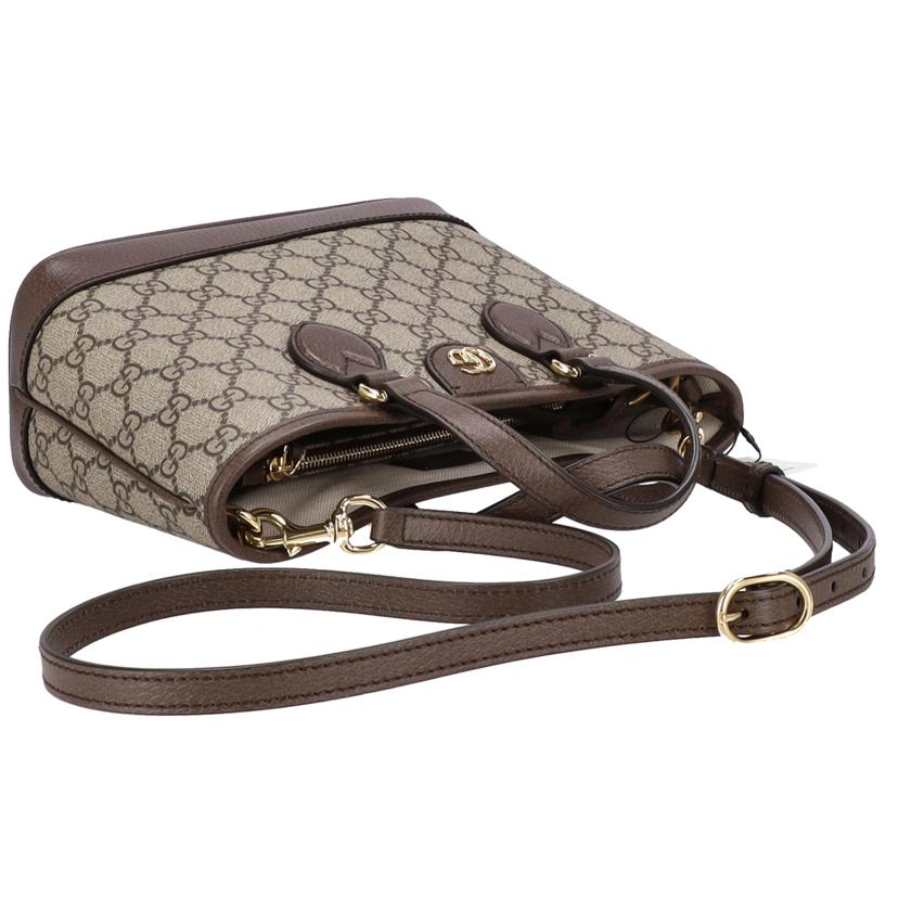 GUCCI グッチ/GGスプリーム/オフディア2WAYトートバッグ/811716//493***/SAランク/91