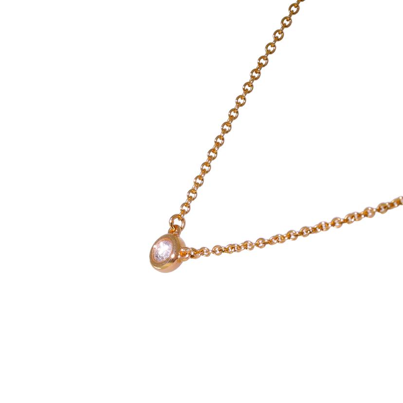 TIFFANY ティファニー/K18バイザヤードダイヤネックレス//Aランク/92