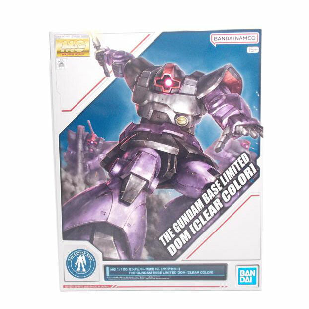 BANDAI バンダイ/MG/ドム ガンダムベース限定 クリアカラー//ABランク/42
