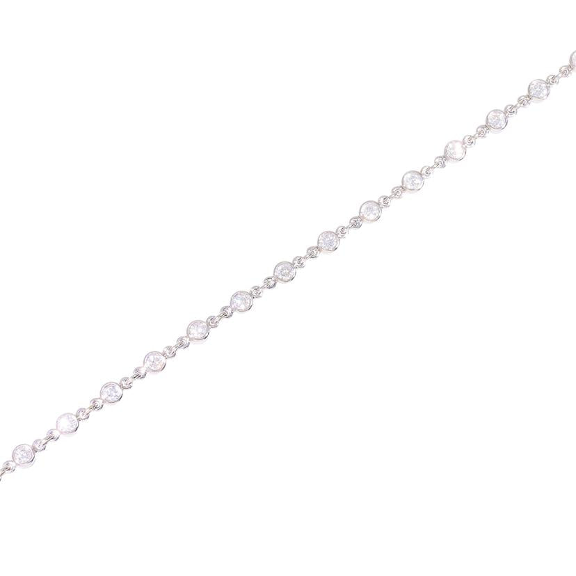 TIFFANY&Co. ティファニー/◎PT950バイザヤード29Pダイヤブレスレット//Aランク/59