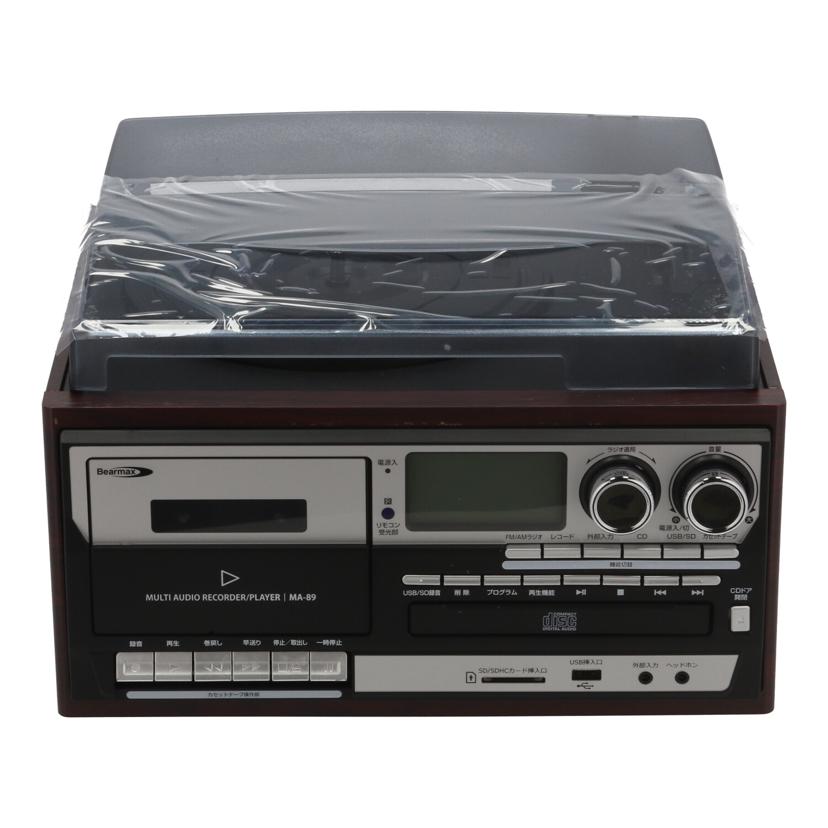 Bearmax クマザキエイム /マルチオーディオプレーヤー/MA-89//18111489/Bランク/05