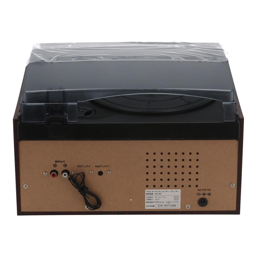 Bearmax クマザキエイム /マルチオーディオプレーヤー/MA-89//18111489/Bランク/05