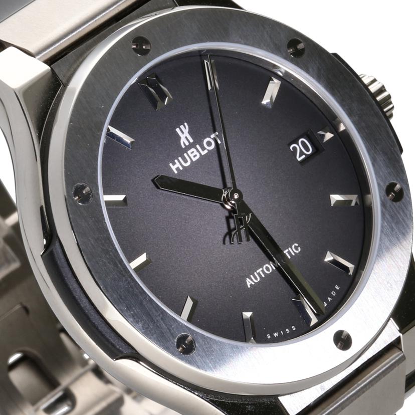 HUBLOT ウブロ/クラシックフージョン/チタニウム/自動巻き/510.NX.1170.NX//138****/ABランク/75