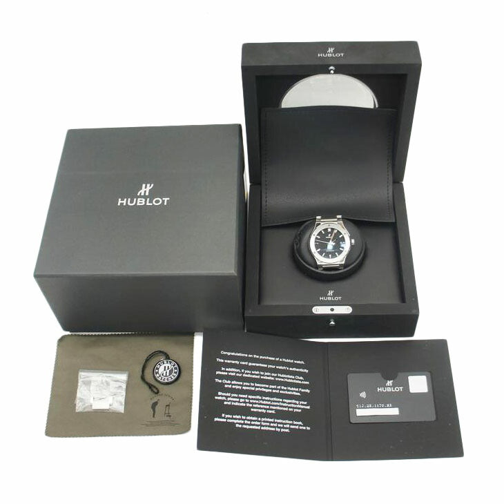 HUBLOT ウブロ/クラシックフージョン/チタニウム/自動巻き/510.NX.1170.NX//138****/ABランク/75