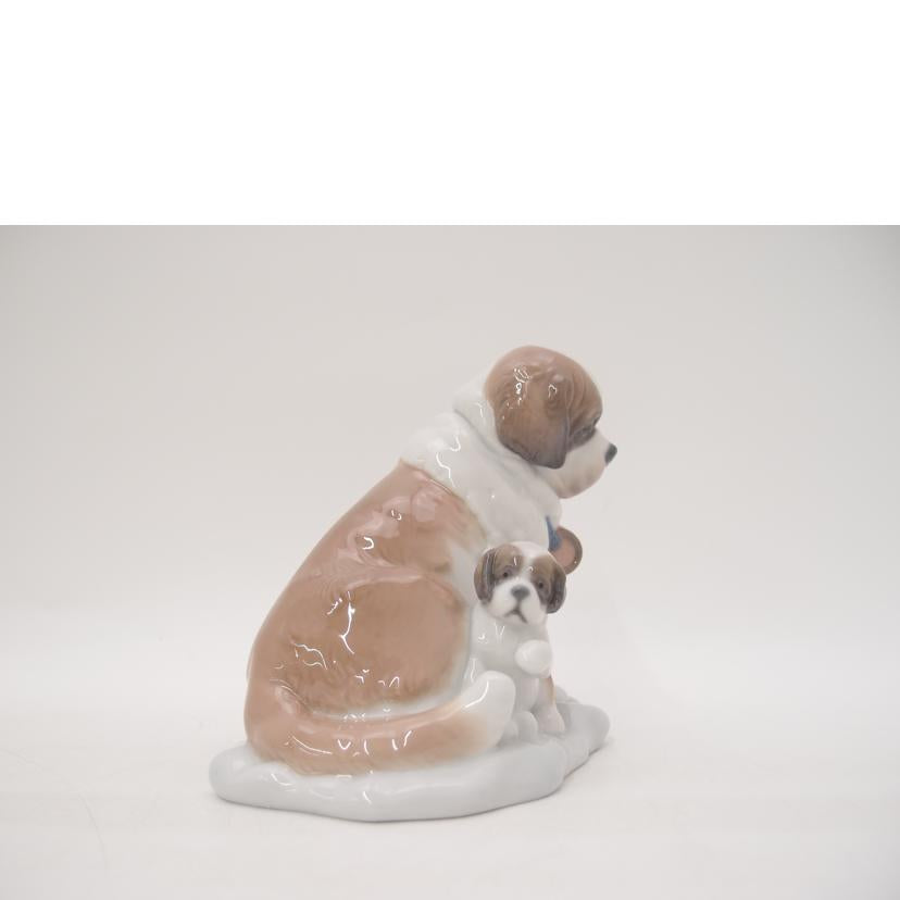 LLADRO リヤドロ/セントバーナードの親子/8170//Aランク/69