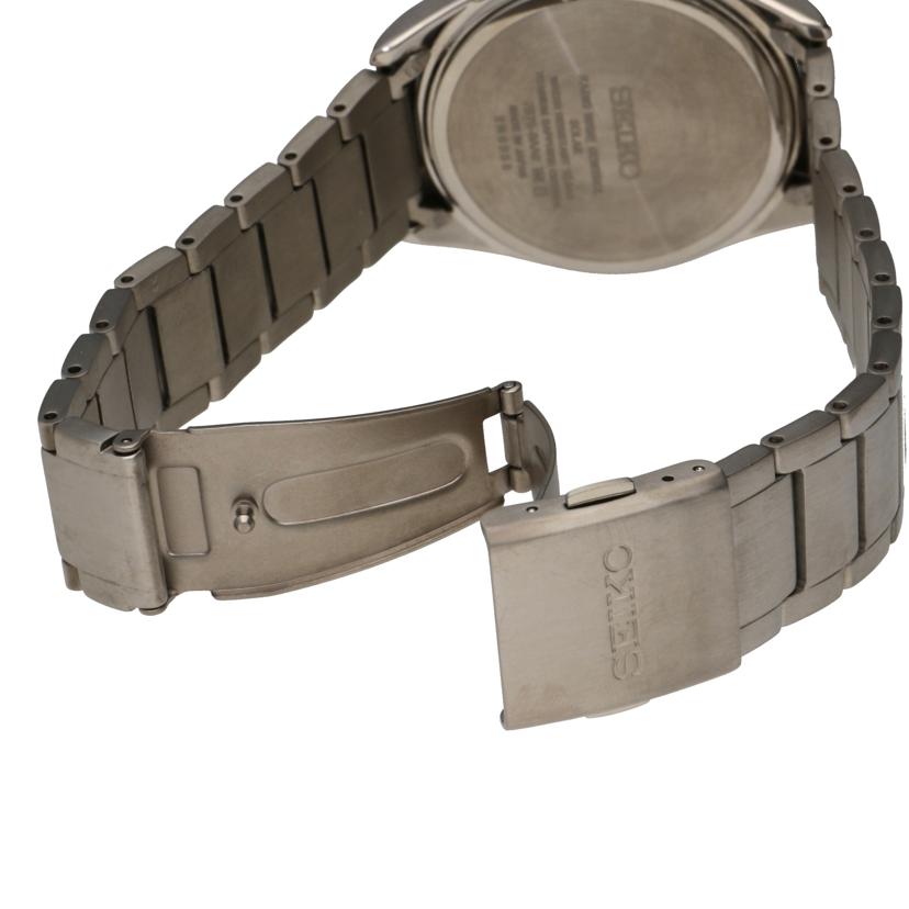SEIKO セイコー/セイコーセレクション 黒文字盤/チタン/ソーラー/7B75-0AA0//2N0***/ABランク/01