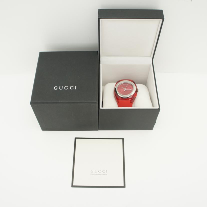 GUCCI グッチ/SYNC クォーツ/YA137103A//184*****/Aランク/09