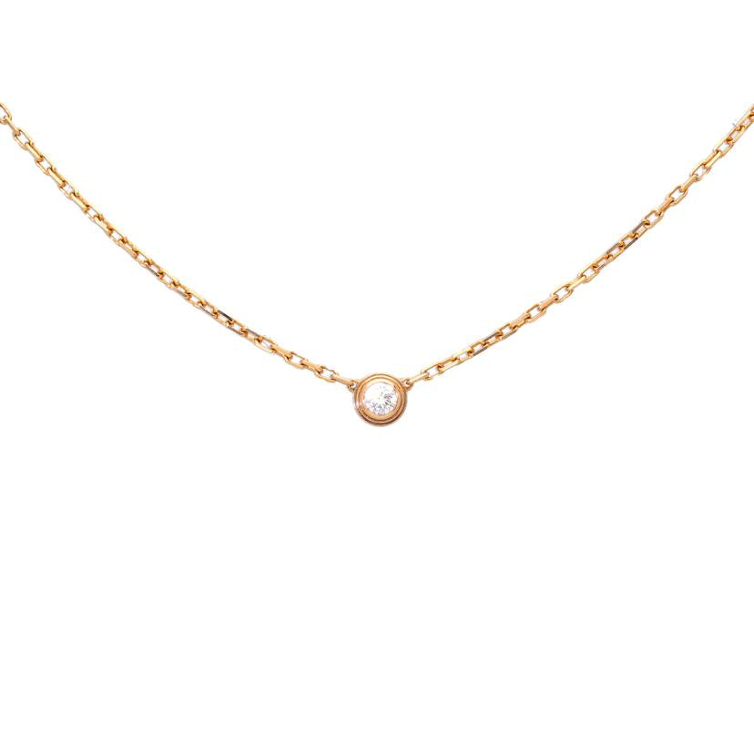 Cartier カルティエ/K18ダムールダイヤネックレス//HTW849/ABランク/19