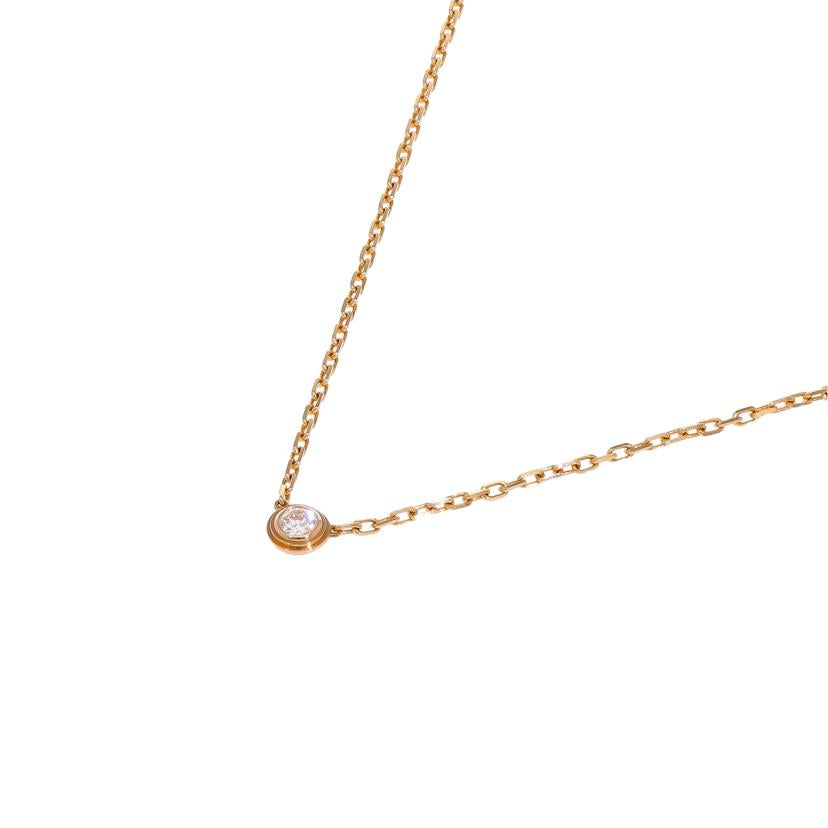Cartier カルティエ/K18ダムールダイヤネックレス//HTW849/ABランク/19