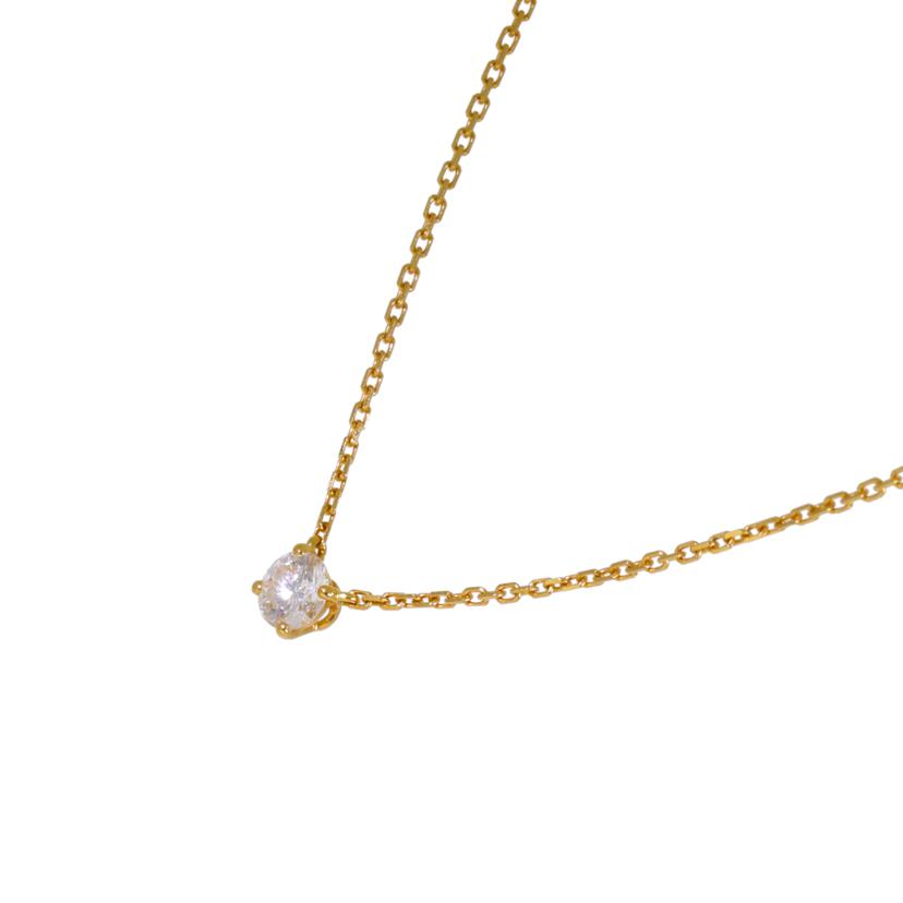 Cartier カルティエ/◎K18ソリテールダイヤネックレス//Aランク/82
