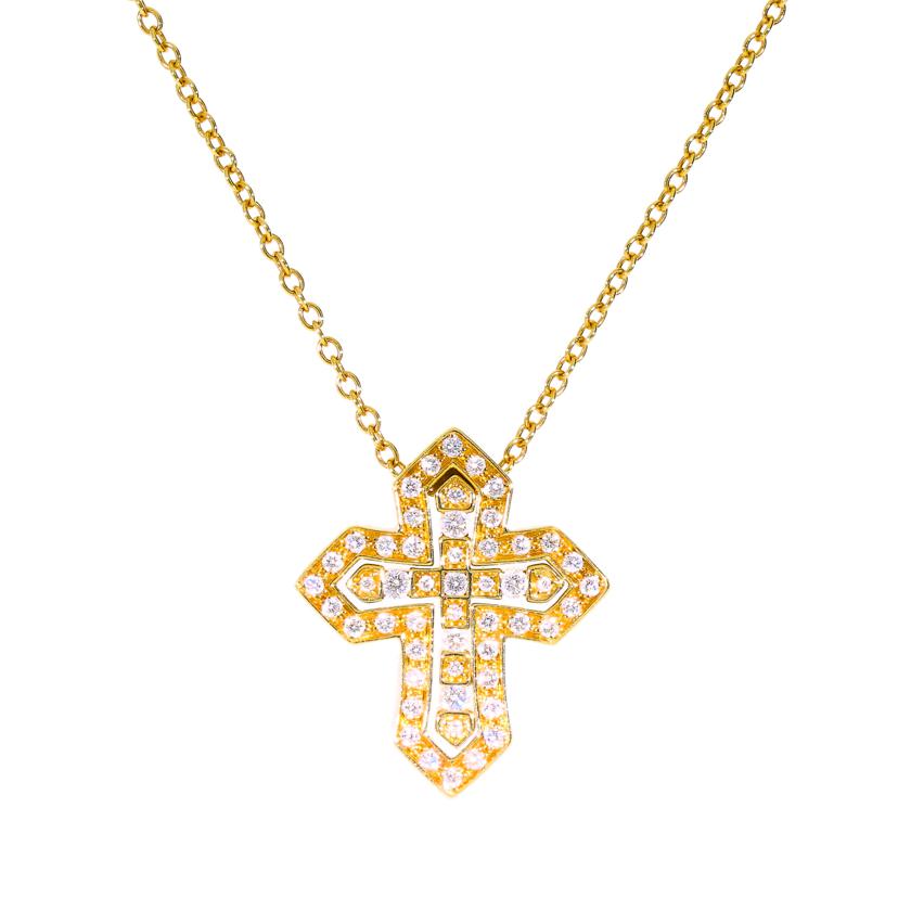 DAMIANI ダミアーニ/◎K18ダミアーニ ベルエポック クラウンダイヤネックレス//Aランク/82