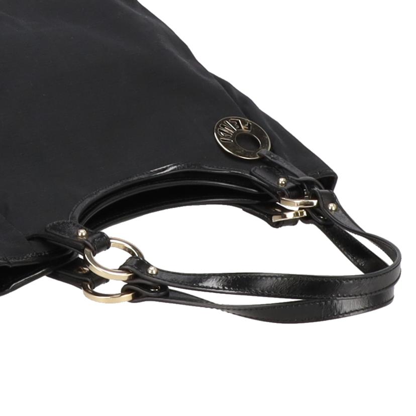 FENDI フェンディ/ズッカ柄キャンバス×エナメルトート/8BH156-ACN//CA1******/ABランク/91