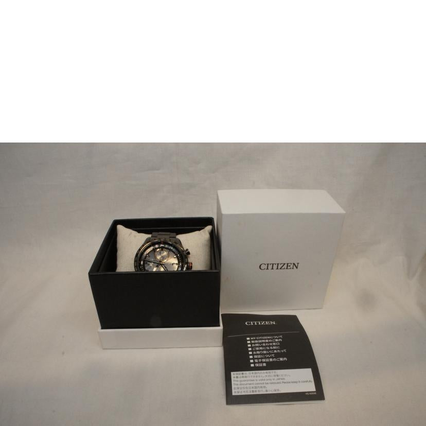 CITIZEN シチズン/アテッサアクトラインエコドライブブラックチタン/H800-T025871/AT8185-62E//3D2******/ABランク/92