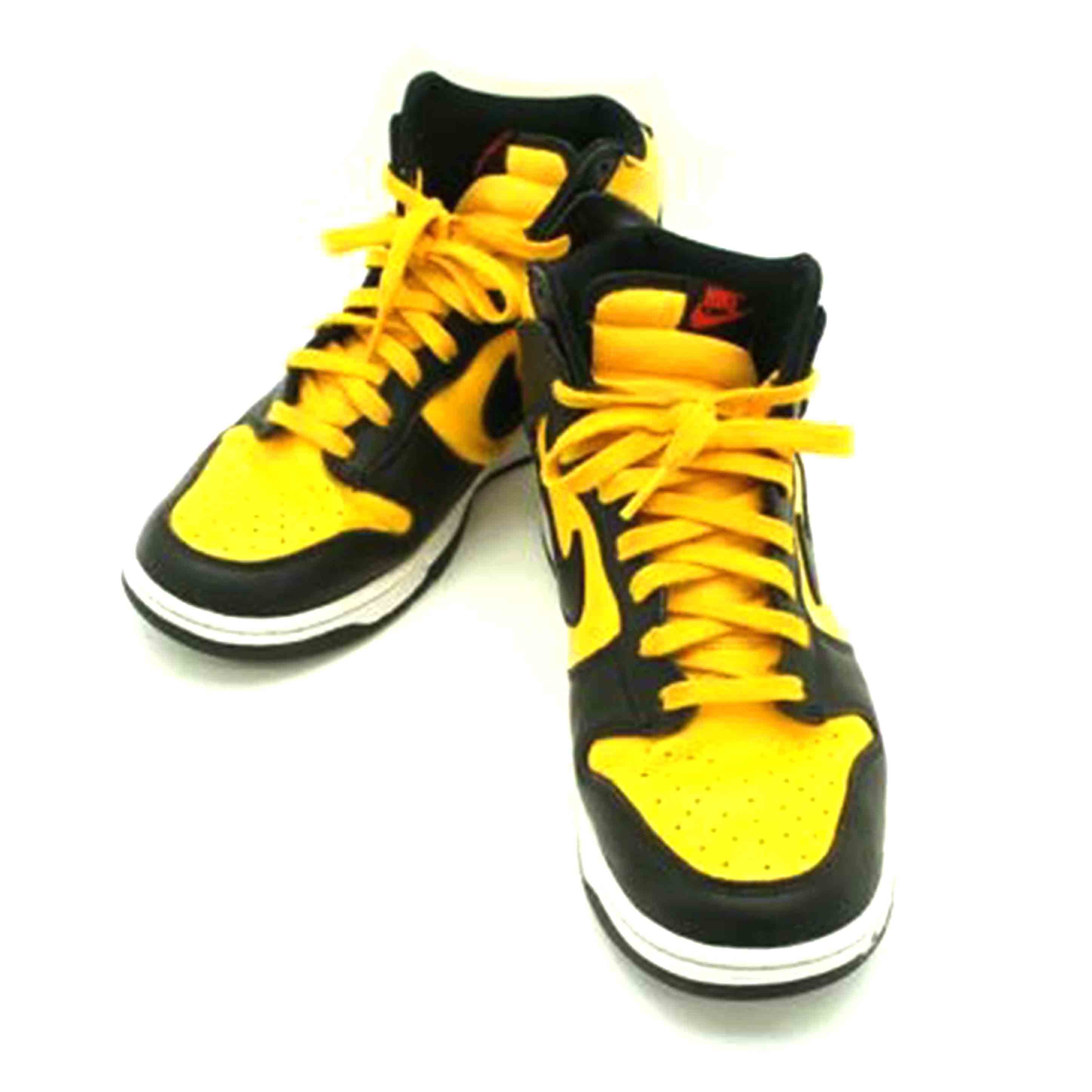 NIKE ナイキ/DUNK HI RETRO 黒×黄/DD1399 700//Bランク/42