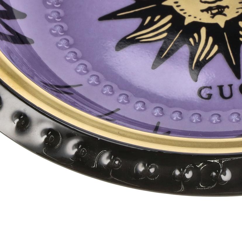 25/Richard Ginoria×GUCCI リチャードジノリ×グッチ/ポーセリンアクセサリートレイ/パープル/GUCCI//ABランク/75