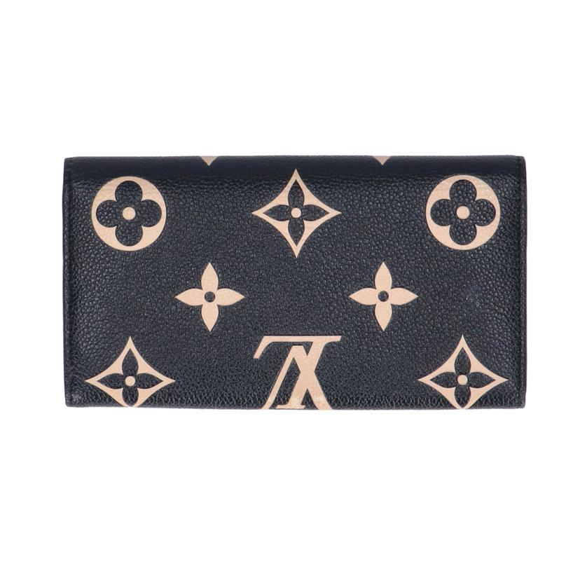 LOUIS VUITTON ルイ・ヴィトン/ポルトフォオイユ・サラ/アンプラント/バイカラー/M80496//RFI*/Aランク/09