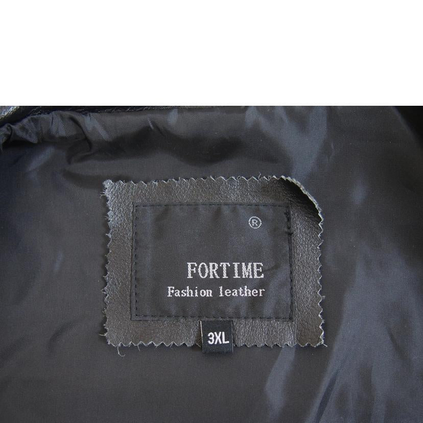 FORTIME フォータイム/FORTIME レザーベスト//Bランク/71